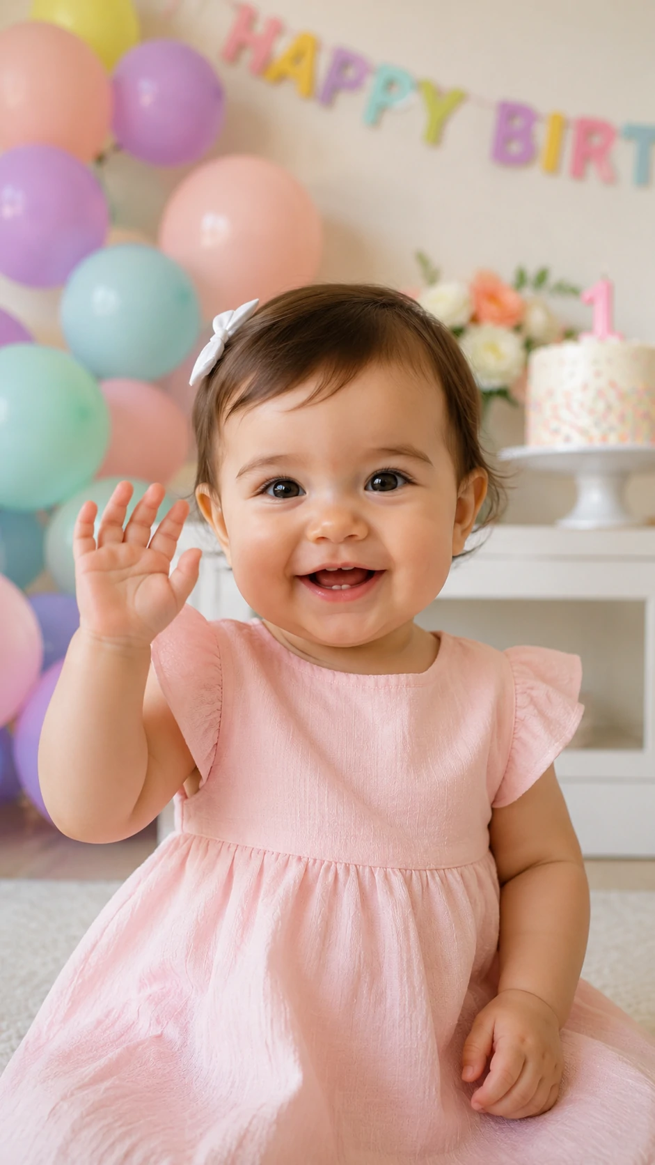 Original birthday portrait used to generate the opening clip