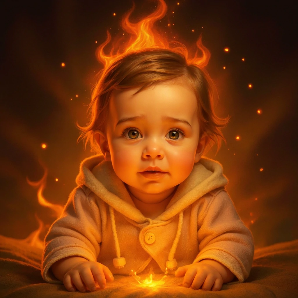 Fire Sprite Baby