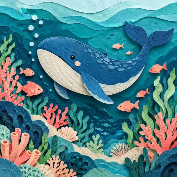 纸雕海洋